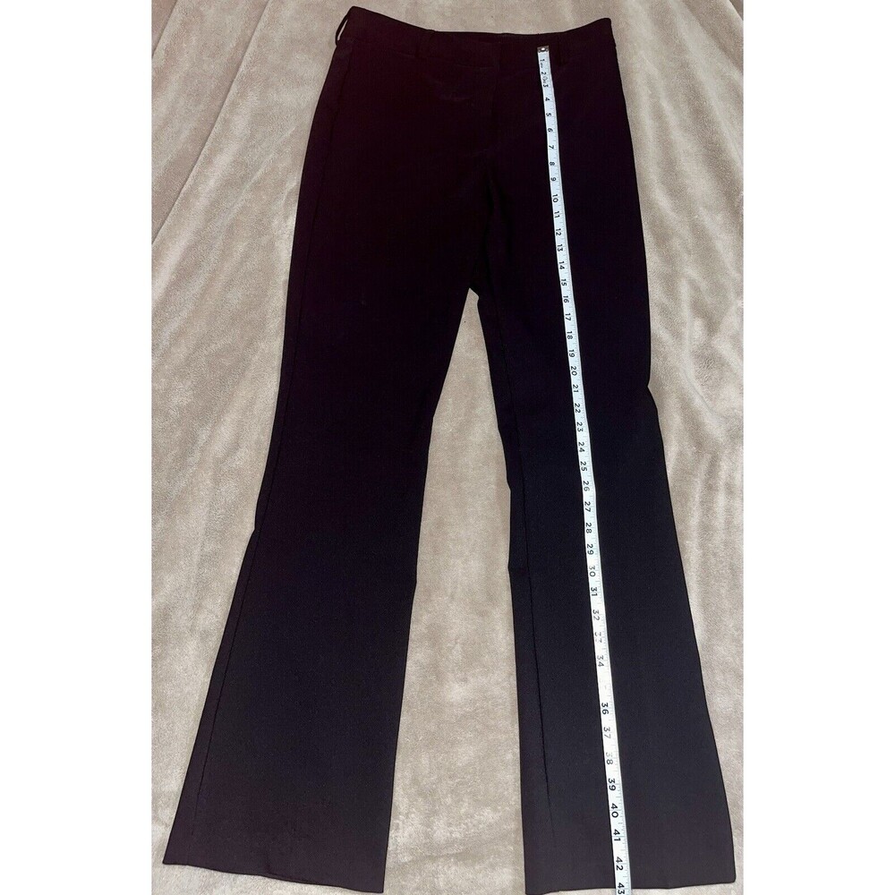 Nicole Miller New York Slimming Black Dress Pants Trousers ~ Women's Size 8